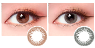 Miacare Confidence Color Monthly- Gaze Grey/Hazel