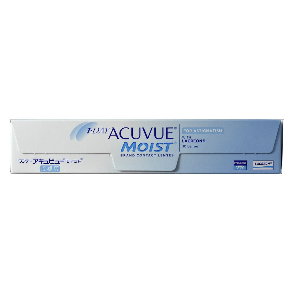 1-Day Acuvue Moist Astigmatism 30 Lenses Thumbnail