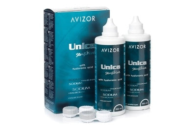 Avizor Unica Sensitive Multipurpose Solution 350ML Twin Pack (WITHIN MALAYSIA ONLY)