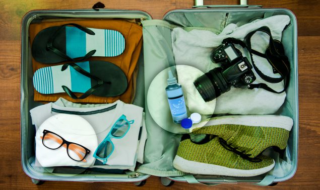 7 travel tips for contact lens wearers