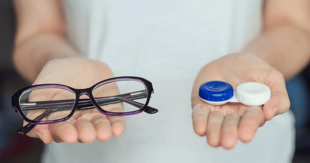 Changing from Glasses to Contacts: Pros and Cons