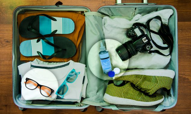 5 Travel Tips for People Who Wear Contact Lenses