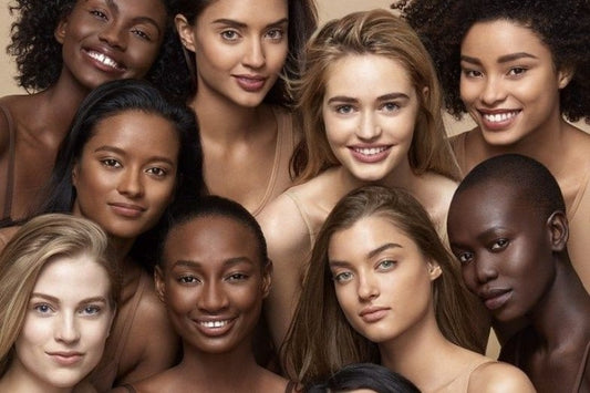 Colored contact lens that match your skin tone