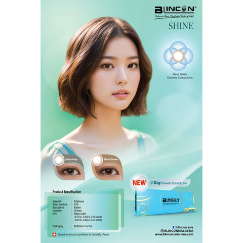 1-Day Blincon Shine Color Lenses 10 Lenses