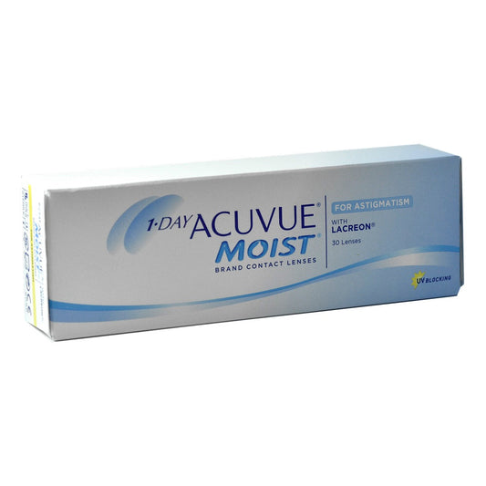 1-Day Acuvue Moist Astigmatism 30 Lenses Large