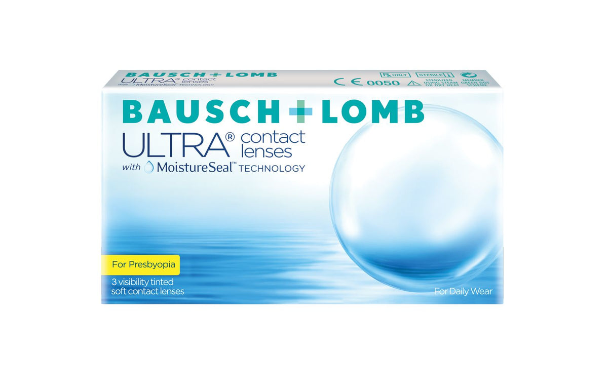 Bausch & Lomb ULTRA Multifocal Monthly Disposable Silicone Contact Lenses 3 pcs
