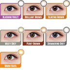 Freshkon Colors Fusion Monthly 2 LensesLenses Color Examples
