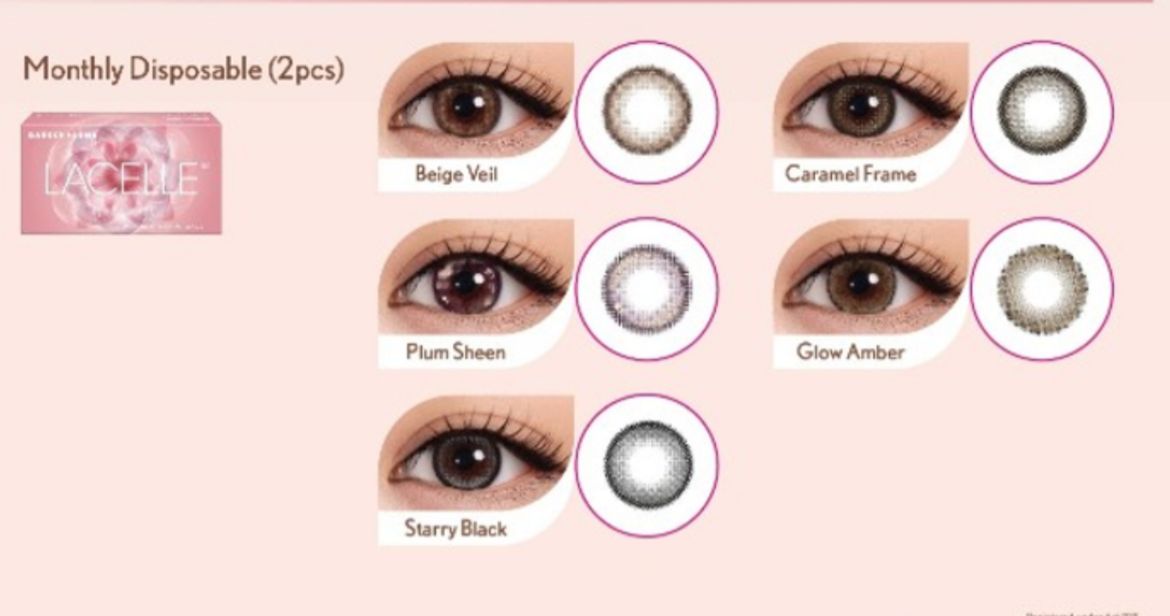 Bausch & Lomb Lacelle Monthly 2 Pcs