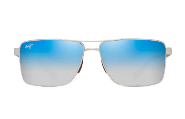 MAUIJIMPIHADGS621-17BLUESILVERMATTESILVERWBROWNFRONT