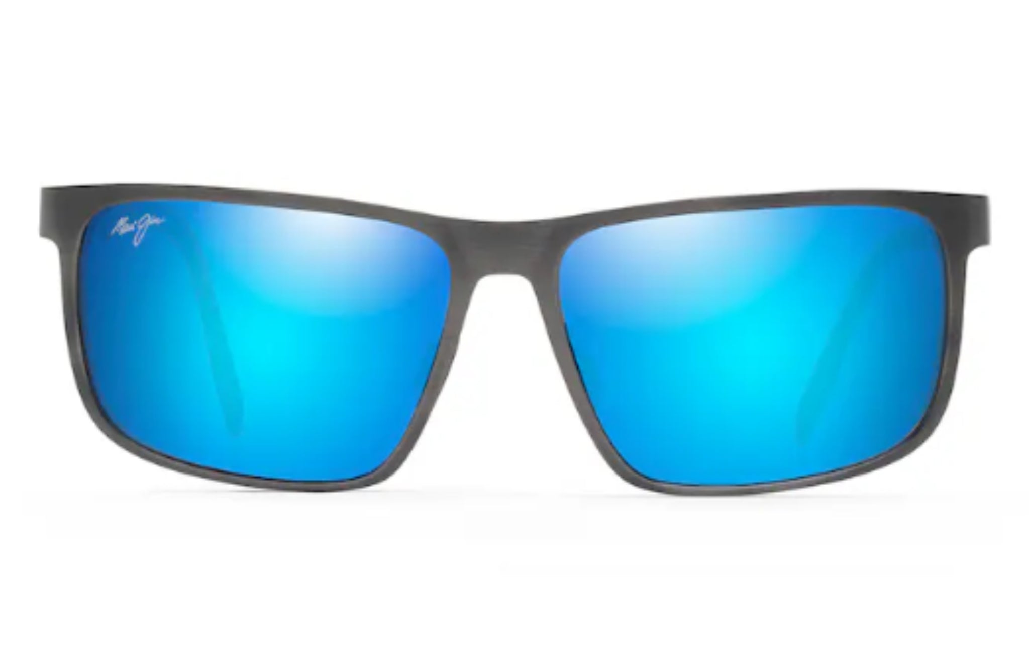 MAUIJIMWANAB846-02CBLUEBRUSHEDDARKGUNMETALFRONT