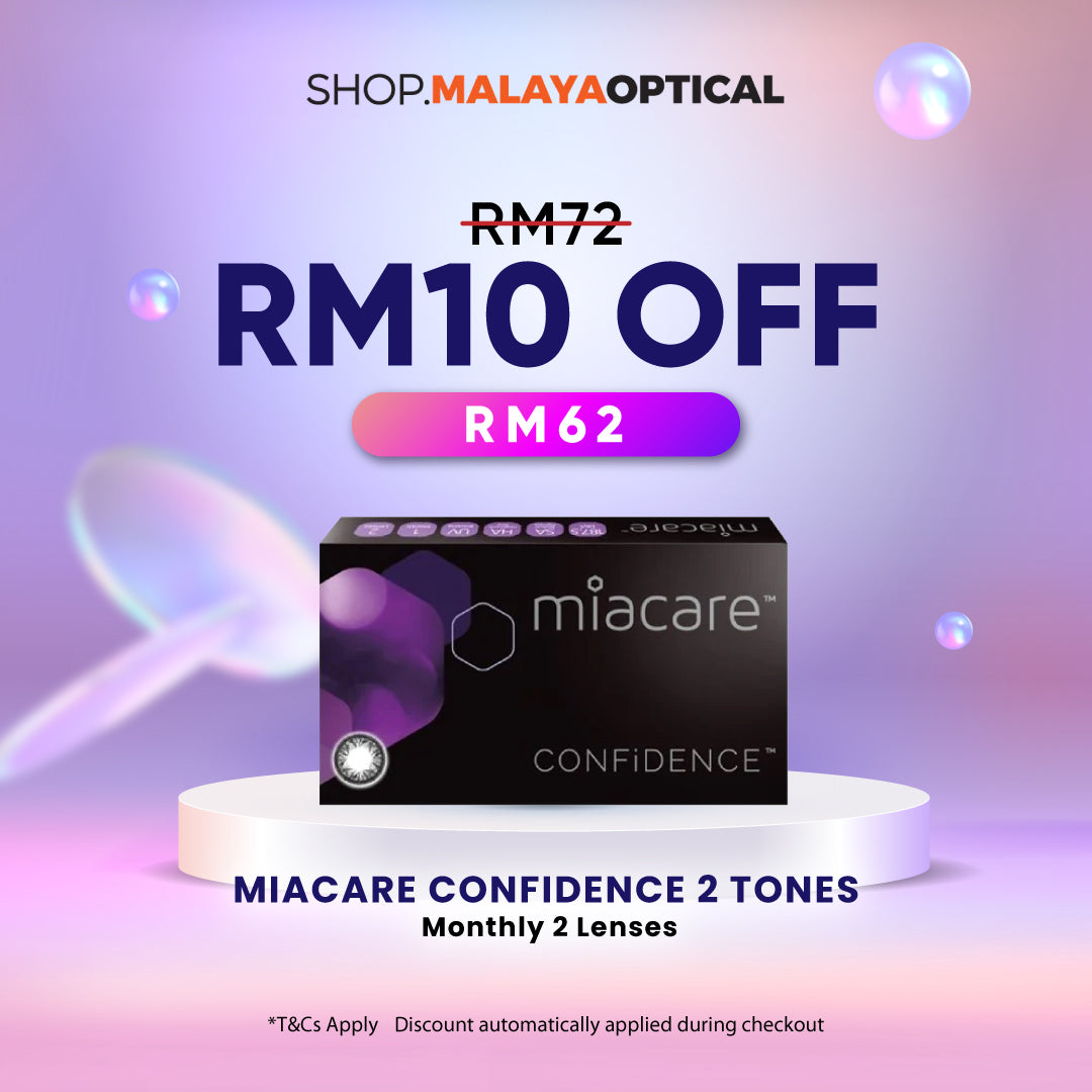 Miacare Confidence 2 Tones Monthly 2 Lenses