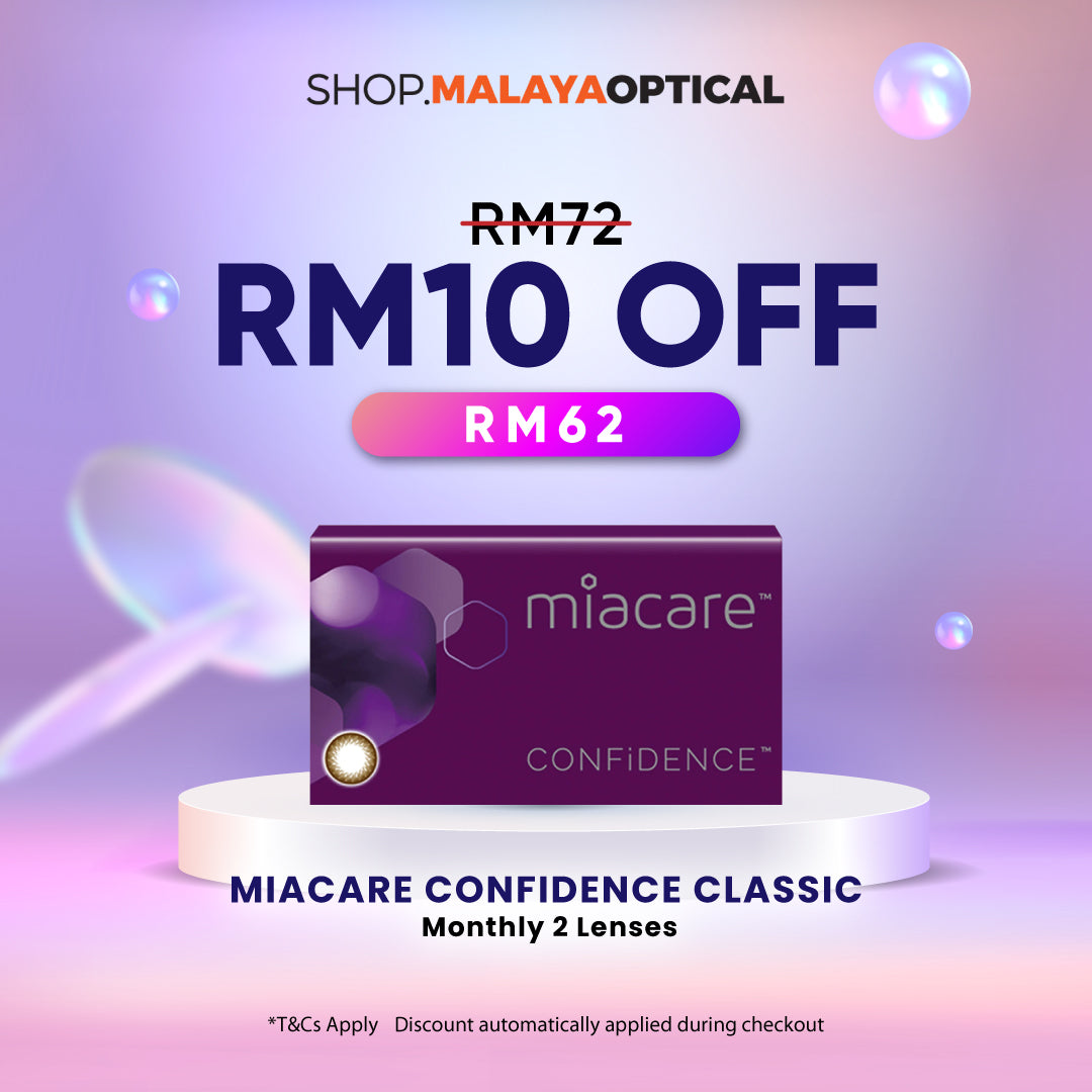 Miacare Confidence Classic Monthly 2 Lenses