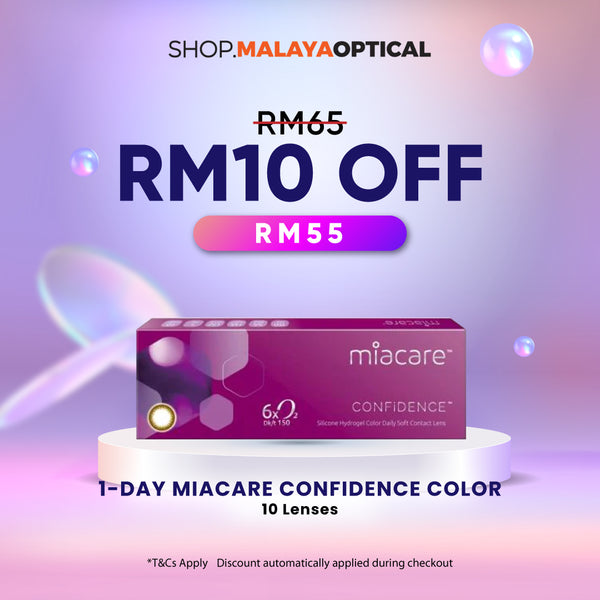 1-Day MiaCare Confidence Color 10 Lenses