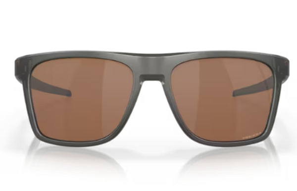 OAKLEYLEFFINGWELL0OO9100-0557MATTEGREYSMOKEPRIZMTUNGSTENFRONT