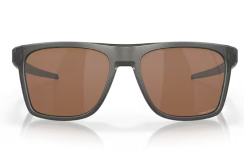 OAKLEYLEFFINGWELL0OO9100-0557MATTEGREYSMOKEPRIZMTUNGSTENFRONT