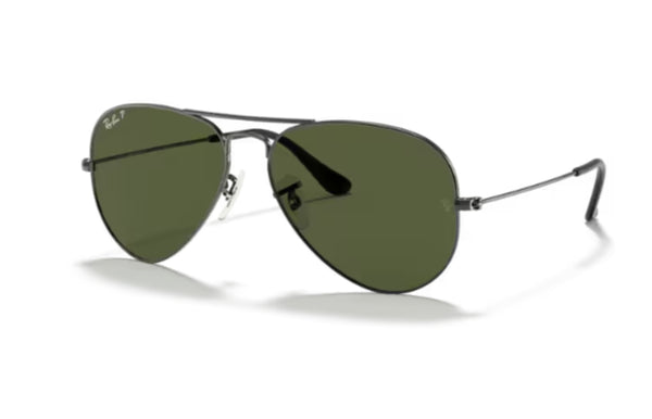 RAYBAN0RB30250045858AVIATORGUNMETALside