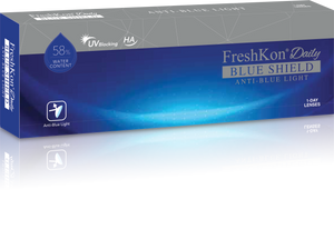 freshkon anti-blue blue shield daily 10 pcs