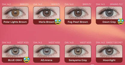 Freshlady One Day Natural Daily Contact Lenses 10 Lenses