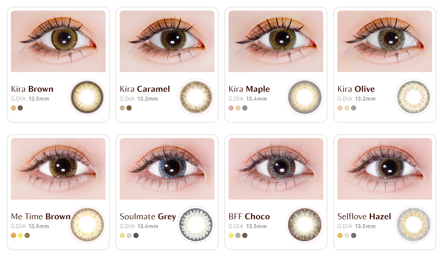 Horien Kira Kira Color Lens Monthly 1 Lens