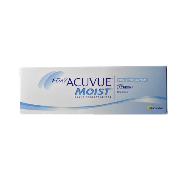 1-Day Acuvue Moist Astigmatism 30 Lenses Thumbnail
