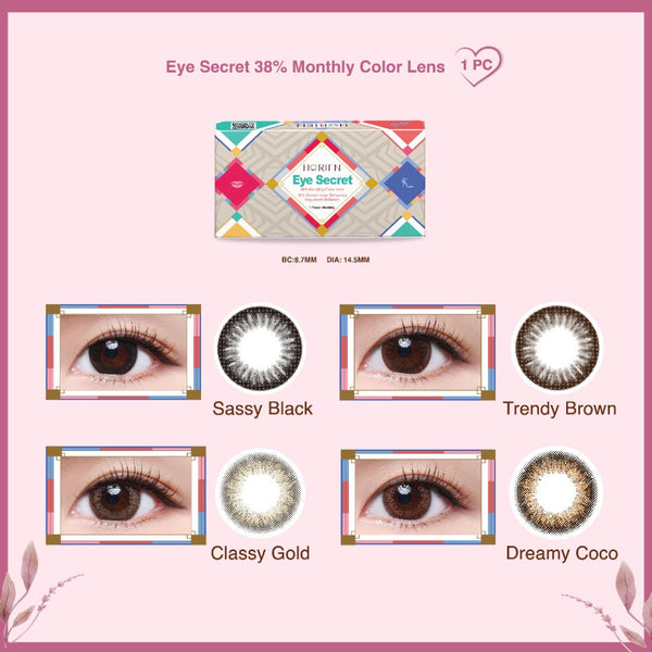 Eye Secret Colour Big Eyes Monthly 1 Lens