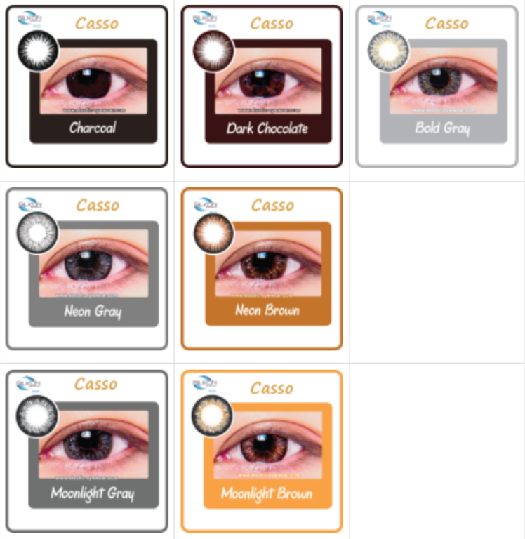 Silkon Casso Big Eyes 3 Months 2 Lenses