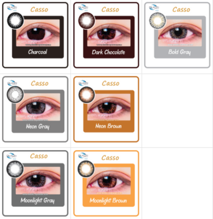 Silkon Casso Big Eyes 3 Months 2 Lenses