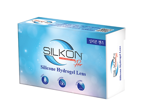 Silkon Pro Silicone Hydrogel Clear Monthly 2 Lenses