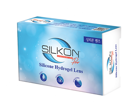 Silkon Pro Silicone Hydrogel Clear Monthly 2 Lenses