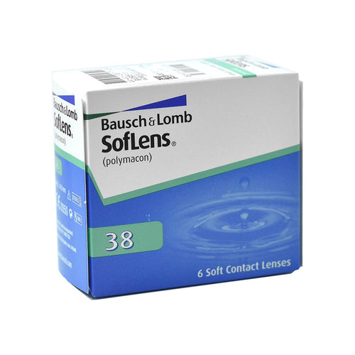 Bausch & Lomb SofLens 38 Monthly 6 Pcs