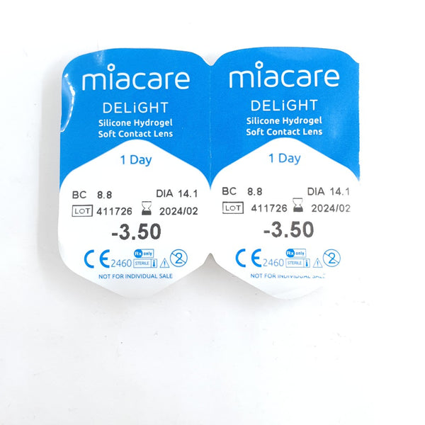 1-Day Miacare Delight 20 Lenses