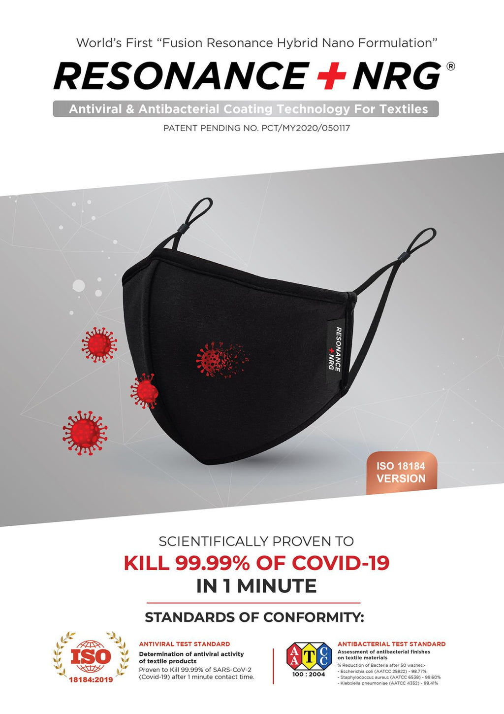 Quantum Ion Mask Resonance 1 pc + NRG